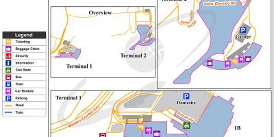 Chhatrapati Shivaji terminal mapa