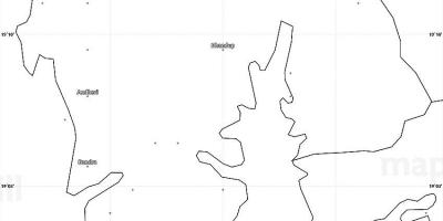 Mumbai en branco mapa