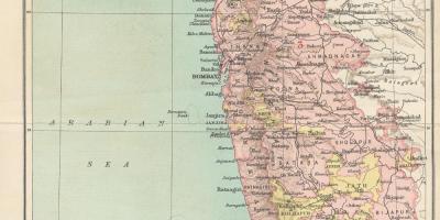 Mapa de Mumbai presidencia