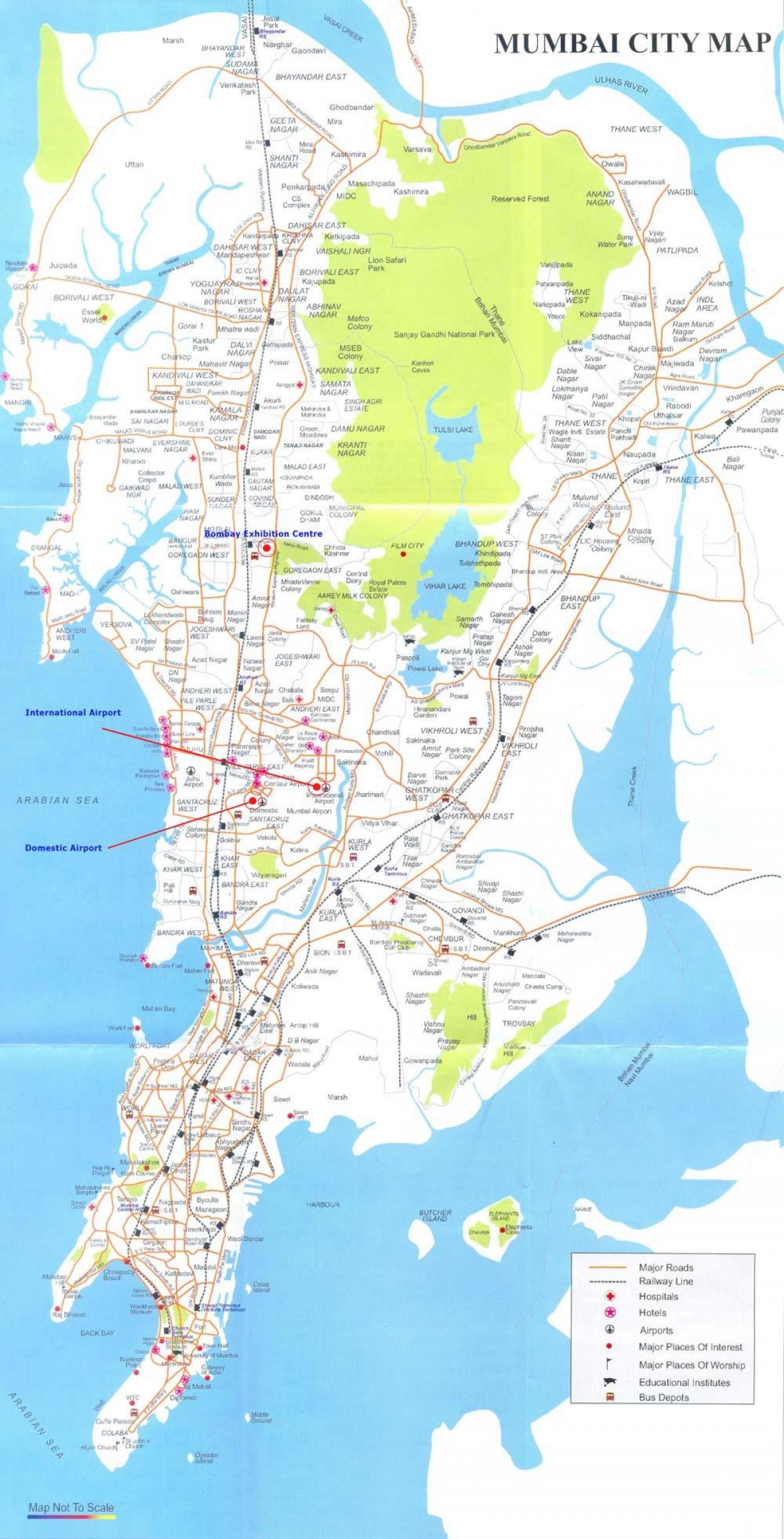 Mumbai Borivali mapa